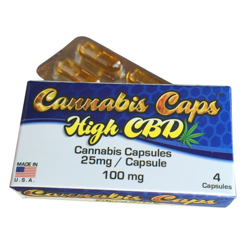 High CBD Capsules by Cannabis Caps