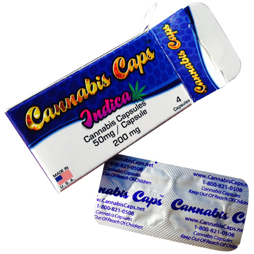 Indica Capsules by Cannabis Caps - Click Image to Close