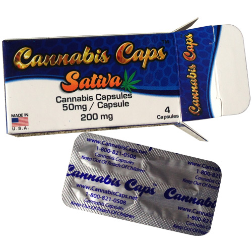 Sativa Capsules by Cannabis Caps