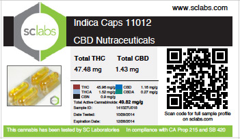 Cannabis Caps Lot 11012